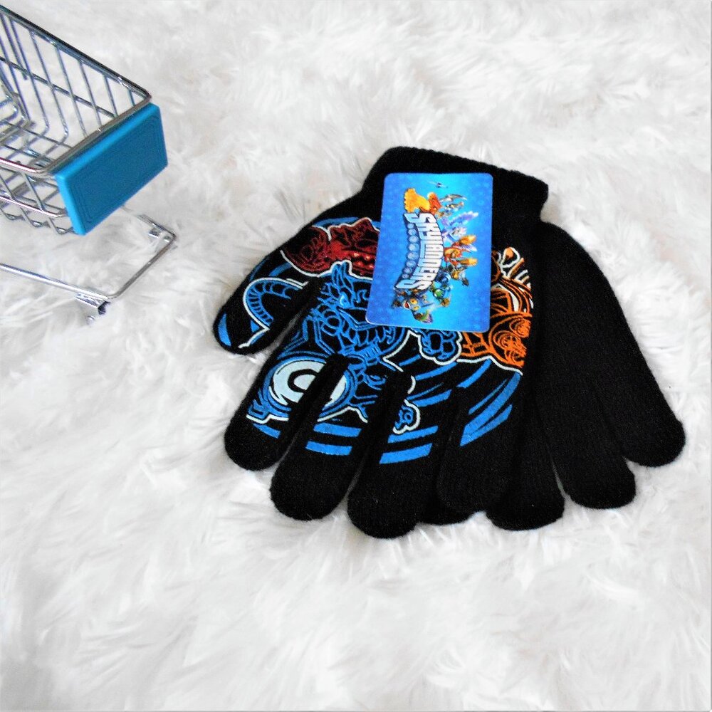Skylanders Gloves Boys Mittens Winter